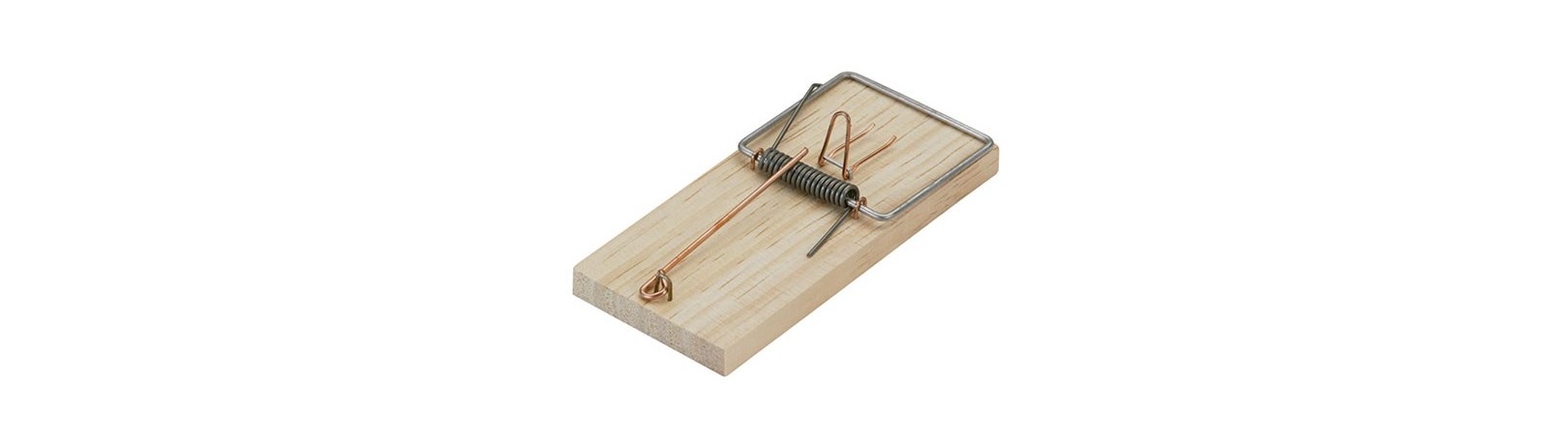 Small Mousetrap 2 Holes Wooden Mouse Trap 